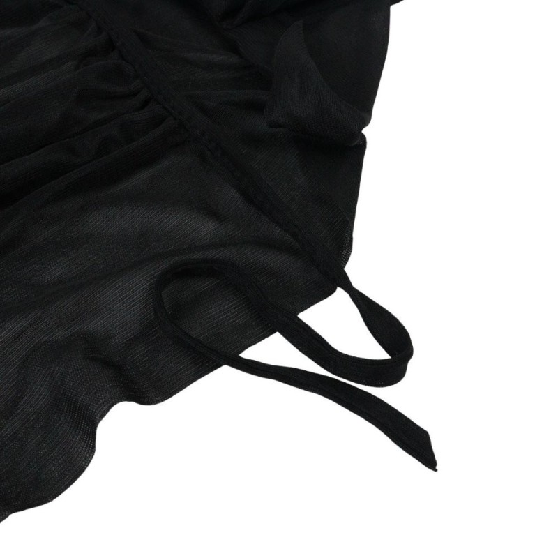 Capa De Vampiro Com Capuz Preto Halloween 80cm Infantil