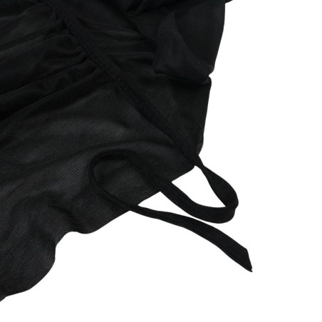 Capa De Vampiro Com Capuz Preto Halloween 80cm Infantil 2