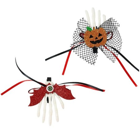 Presilha De Halloween Enfeite Fantasia Modelos Sortidos 10cm 2