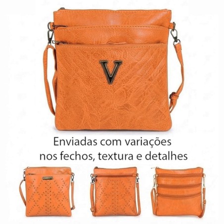 Bolsa Transversal Feminina Compacta Texturizada 2