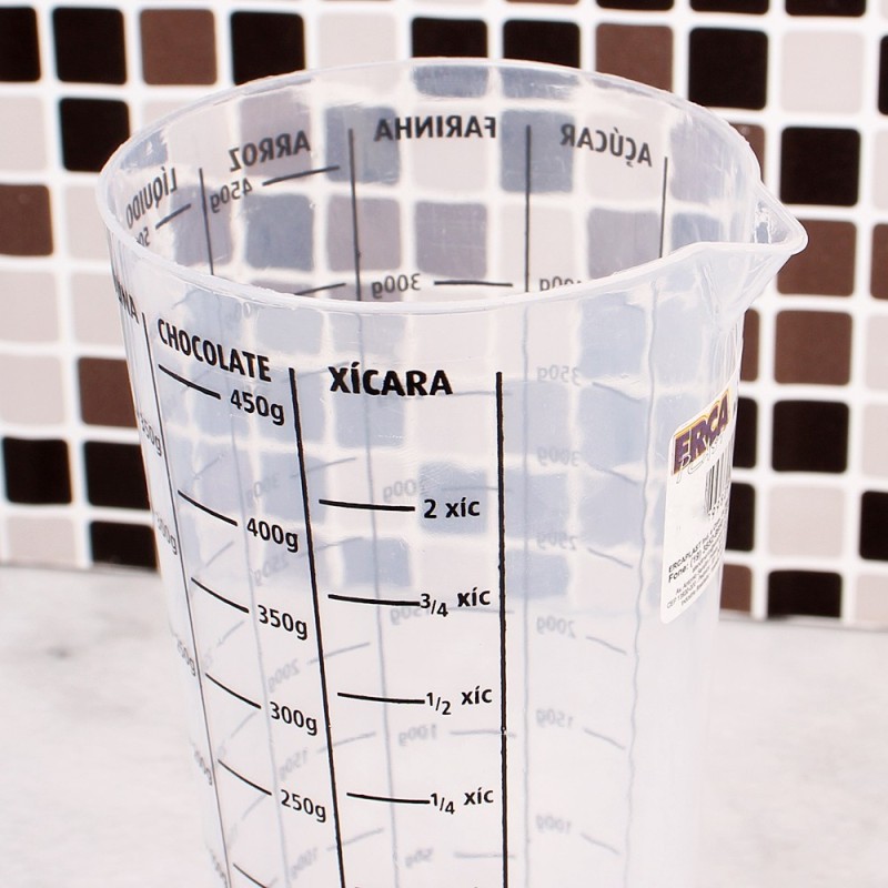 Copo De Medidas Dosador Graduado C/ Bico 500ml Colors