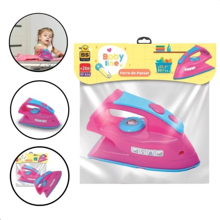 Brinquedo Ferro De Passar Infantil Meninas Baby Line 2
