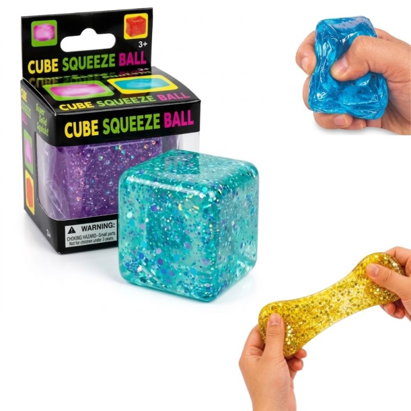 Squishy Cubo De Gelo Antiestresse De Apertar Surpresa 5 Cm