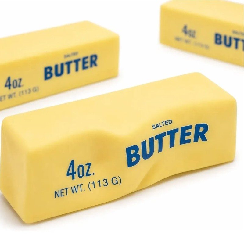 Squishy Butter Barra De Manteiga Antiestresse De Apertar