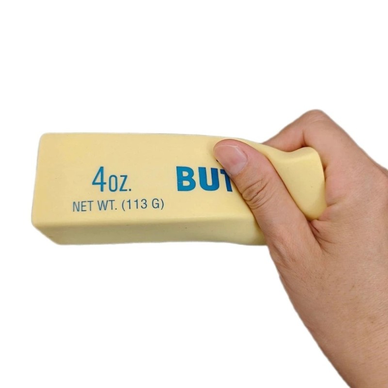 Squishy Butter Barra De Manteiga Antiestresse De Apertar