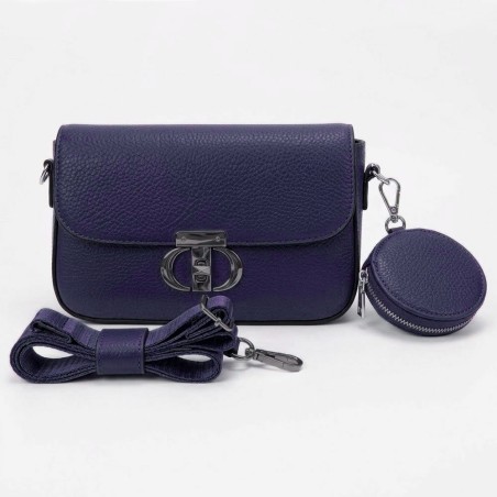 Bolsa Feminina Tiracolo Transversal Com Mini Porta Moedas