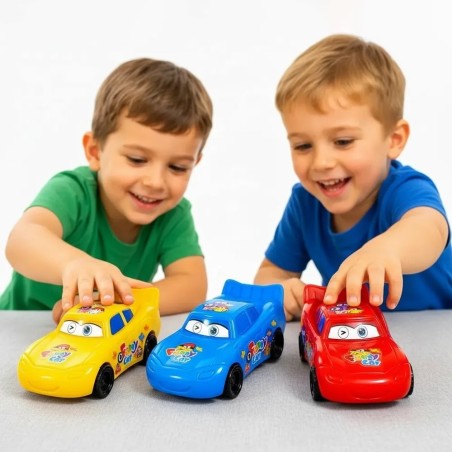 Carrinho A Fricção De Corrida Funny Car Brinquedo Infantil 12cm