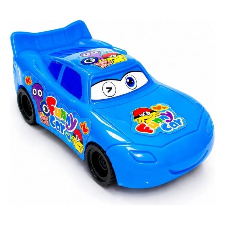 Carrinho A Fricção De Corrida Funny Car Brinquedo Infantil 12cm