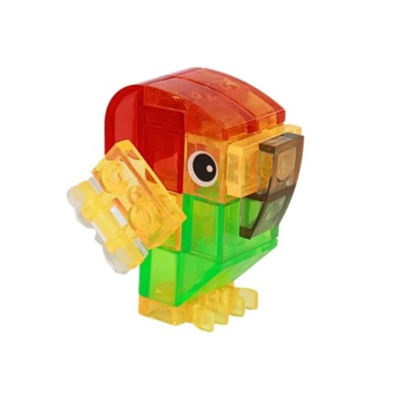 Blocos De Montar Cristal Animal Super Elefante Colecionáveis