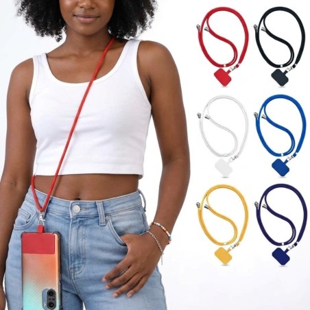 Cordão Alça Transversal Ajustável Até 75 Cm Para Celular