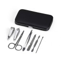 Kit Manicure Portátil Aço Inoxidável Com Estojo 7 Peças