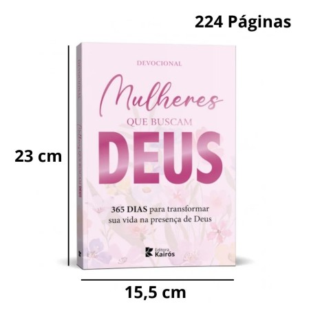 Livro Mulheres Que Buscam Deus 365 Dias Para Transformar Sua Vida