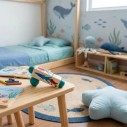 Quebra Cabeça Giratório Oceano Em Madeira Premium Montessori