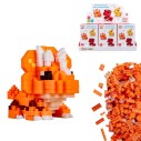 Kit Mini Blocos De Montar Dinossauros Coloridos Colecionáveis
