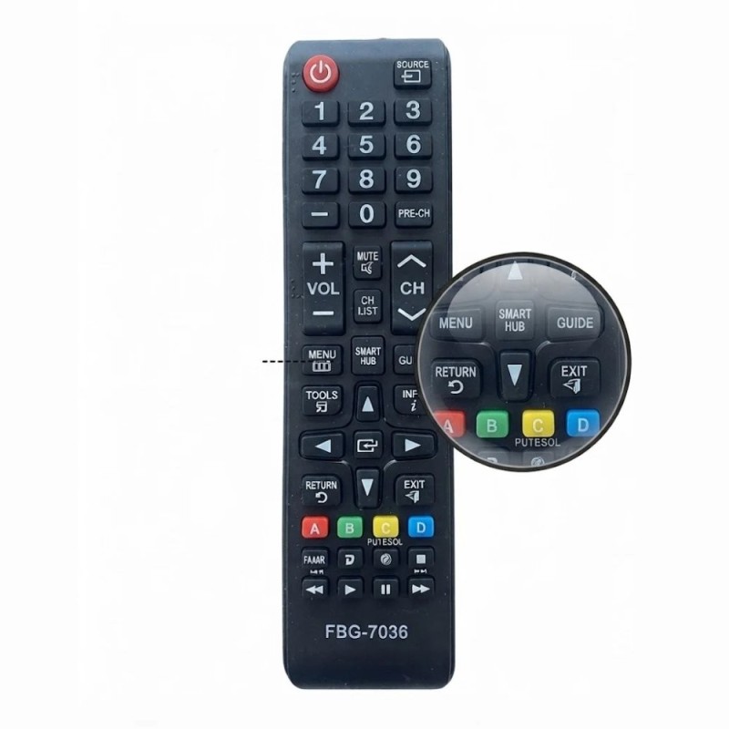 Controle Remoto Para Televisão Compatível Com TV Samsung