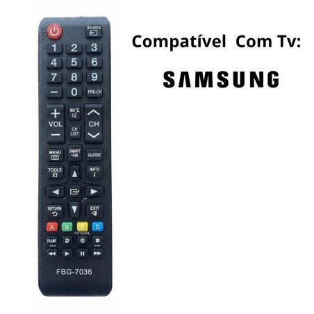Controle Remoto Para Televisão Compatível Com TV Samsung