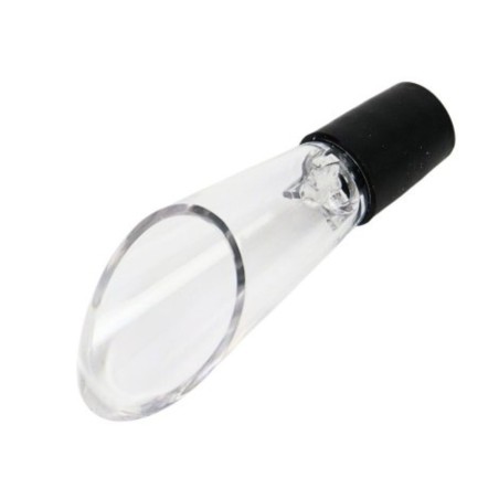 Bico Funil Aerador De Vinho Arejador Para Garrafas Em Acrilico 2
