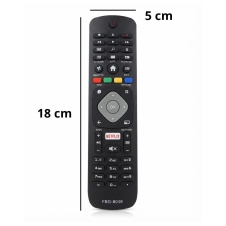 Controle Remoto Para Televisão Compatível Com TV Philips