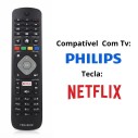 Controle Remoto Para Televisão Compatível Com TV Philips