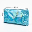 Kit 3 Necessaires Femininas Borboleta Glitter E Holográfica