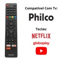 Controle Remoto Para Televisão Compatível Com TV Philco