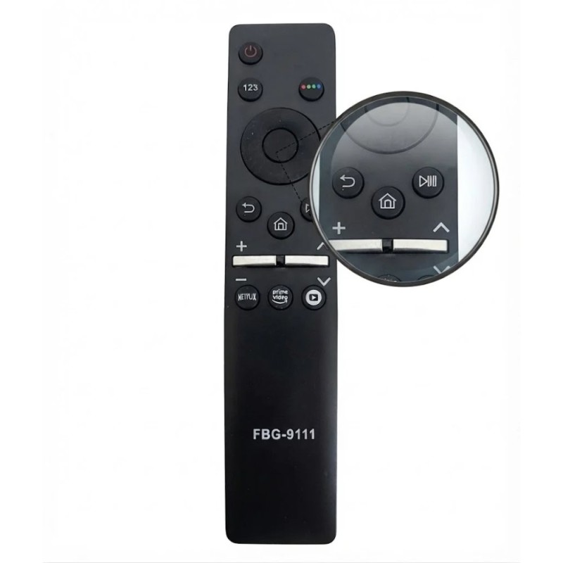 Controle Remoto Moderno Para Televisão Compatível Com TV Samsung 4K