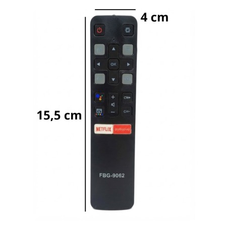Controle Remoto Moderno Para Televisão Compatível Com TV TCL