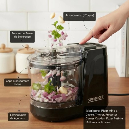 Multi Processador De Alimentos Turbo 127 V 350 ML