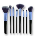 Kit Jogo De Pincéis Para Maquiagem 8 Peças Completo Para Rosto E Olhos