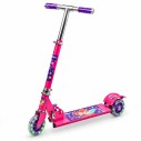 Patinete Infantil Princesas Com 3 Rodas E Luz Brinquedo Menina